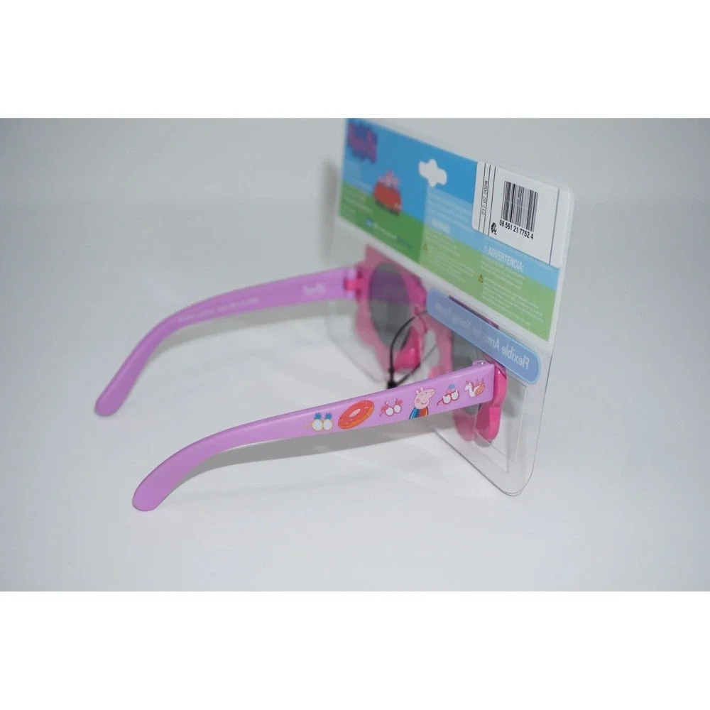 Peppa Pig Sunglasses Girls‎ One Size Pink Flower Frame Kids 100% UV Protection